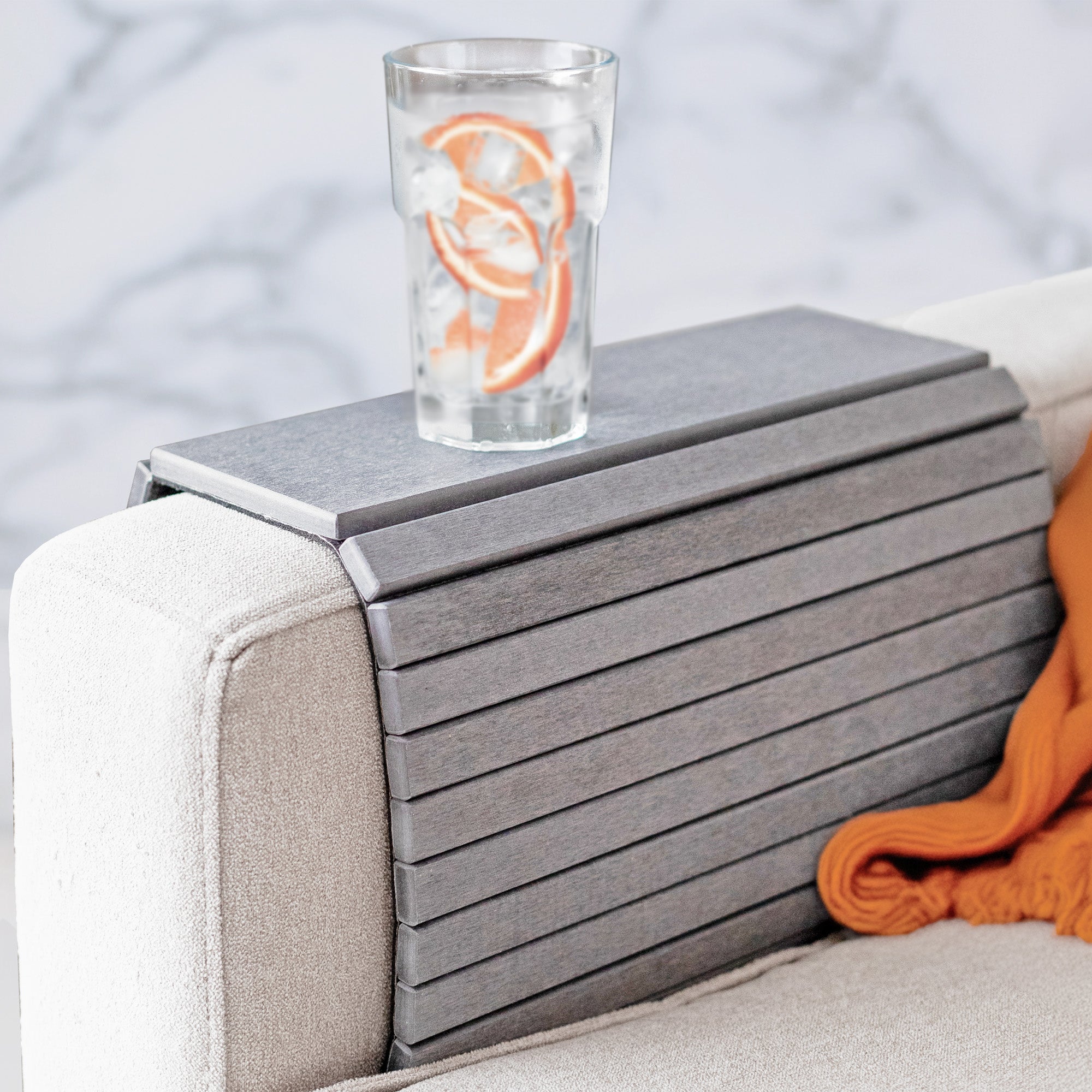 Momo Lifestyle Drytomita Stenen Badmat - Sneldrogend Diatomeeënaarde Linnen Grijs 60x39cm